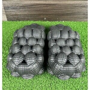 New bubble slippers fashion footwear home massage bottom platform slippers sz 7